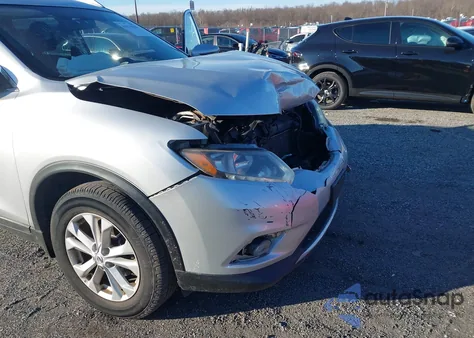 2016 Nissan Rogue Sv from USA, damaged, VIN KNMAT2MV1GP667979